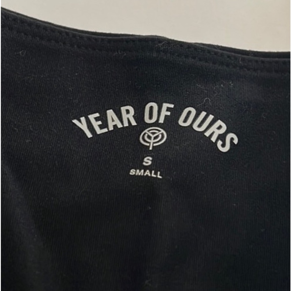 Revolve - Year Of Ours — Stretch Football Leggings in Black- lace up tie detail - Picture 10 of 14